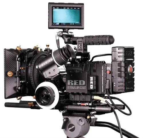 RED EPIC Dragon camera rig
